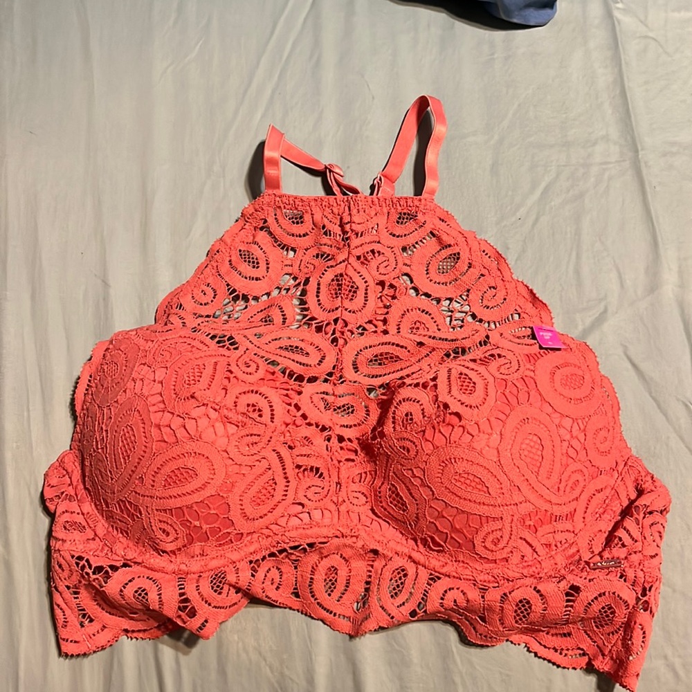 Salmon color bralette